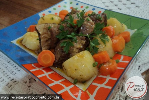 Costela Cozida Batata Receitas Do Rei