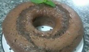 Bolo de Chocolate sem leite e sem ovos