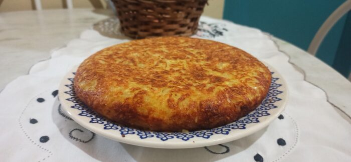 Batata rosti calabresa com mussarela