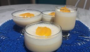 Mousse de pêssego