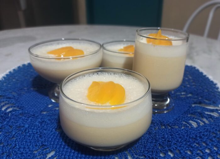 Mousse de pêssego