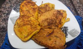 Omelete fit com farinha de aveia