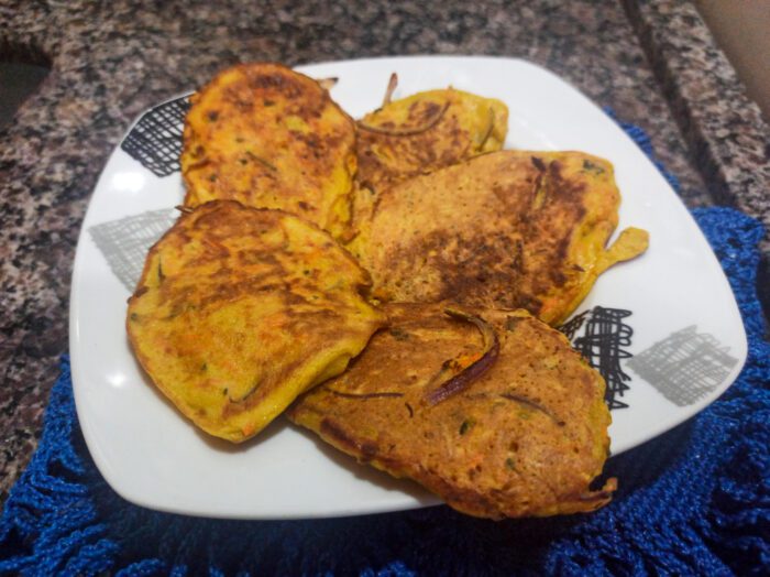 Omelete fit com farinha de aveia