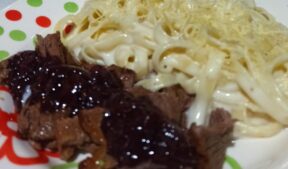 Talharim com Molho Branco