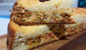 Torta de Sardinha Simples e Fofinha de Liquidificador (Massa com Amido)