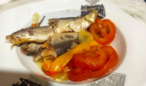Sardinha na panela de pressão